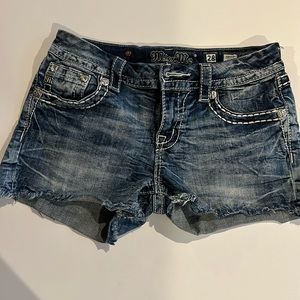 Like new - worn a couple times. Size 28 Miss Me shorts.